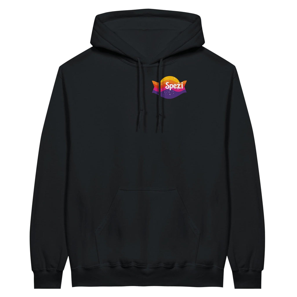 Spezi Logo Hoodie – 70s Retro Soft Drink Design | Gildan 18500